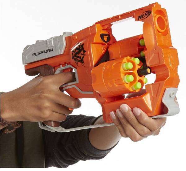 NERF FLIPFURY ZOMBIE STRIKE art.B0562 - Imagen 2