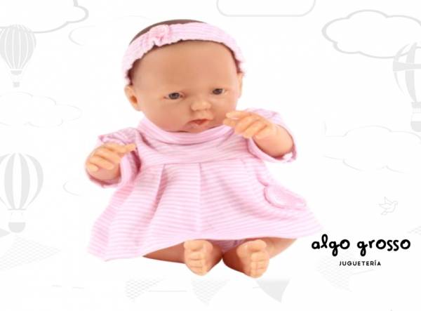BEBE MINIS CON VESTIDO 24CM art.105D