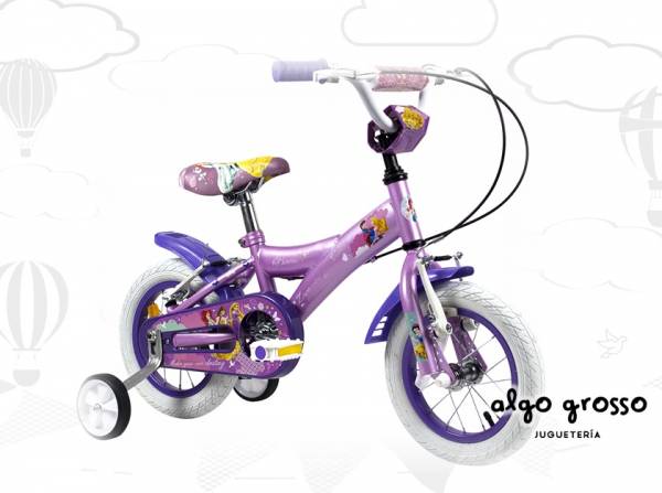 BICICLETA PRINCESAS RODADO 12 UNIBIKE art.121122