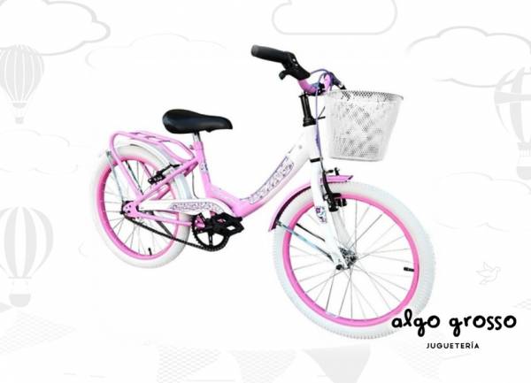 BICICLETA FLOWER RODADO 20 art.6096