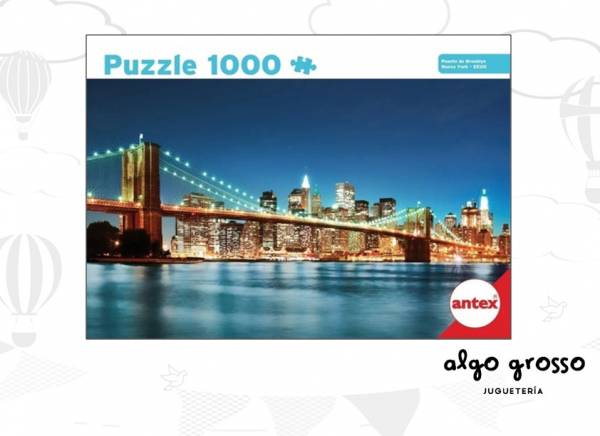 PUZZLE 1000 PIEZAS PUENTE DE BROOKLYN NUEVA YORK-EEUU art.3061