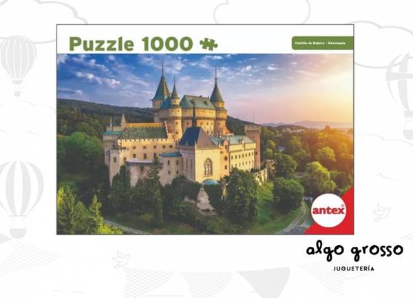 PUZZLE 1000 PIEZAS CASTILLO DE BOJNICE - ESLOVENIA art.3066