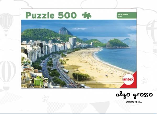 PUZZLE 500 PIEZAS RIO DE JANEIRO - BRASIL art.3058