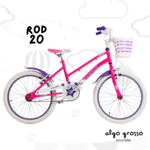 BICICLETA RODADO 20 SMILE MAKER art.6033