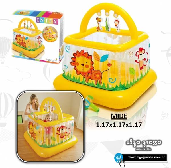 CORRALITO BABY GYM INFLABLE INTEX 48473NP/19611