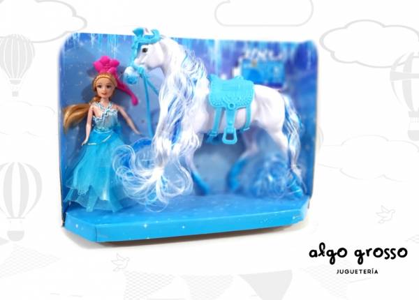 PRINCESA CON CABALLO FASHIONABLE art.YB00535/6139