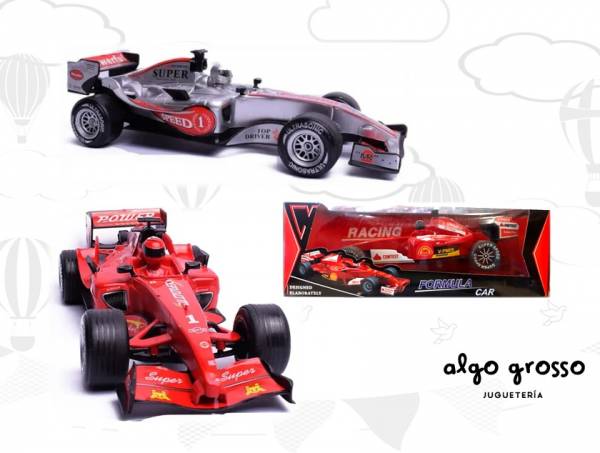 AUTO A FRICCION F1 CON LUZ Y SONIDO art.F03A-3/6407