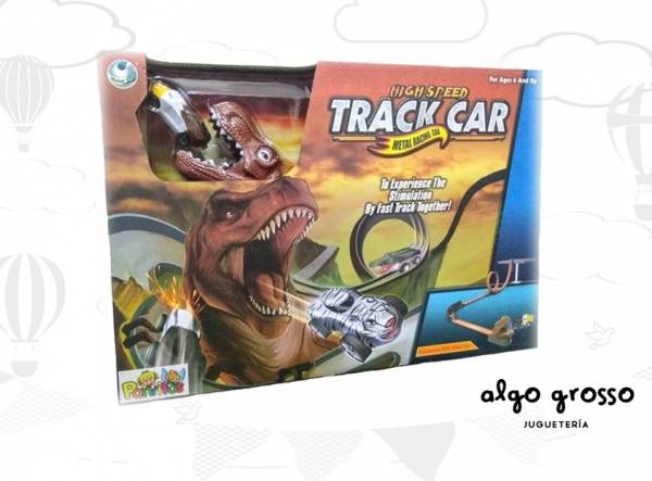 PISTA DINO TRACK CON AUTO Y LANZADOR art.7010/6075