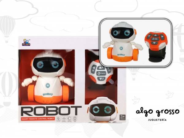 ROBOT CON RELOJ DE MANDO KIDS BUDDY art.620-2/6333V