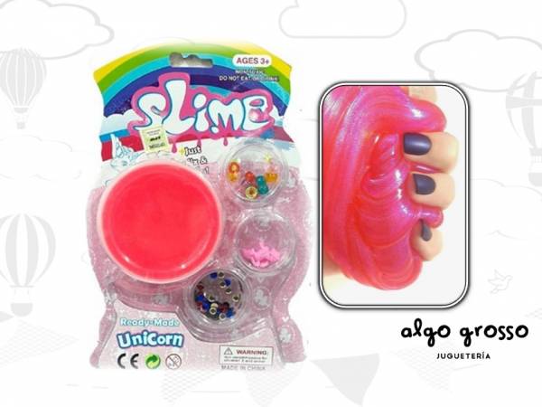 SLIME UNICORNIO + ACCESORIOS art.57830