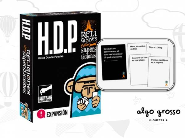 H.D.P.(HASTA DONDE PUEDAS) EXPANSION RELIGIONES Y SUPERSTICIONES art.HDPREL