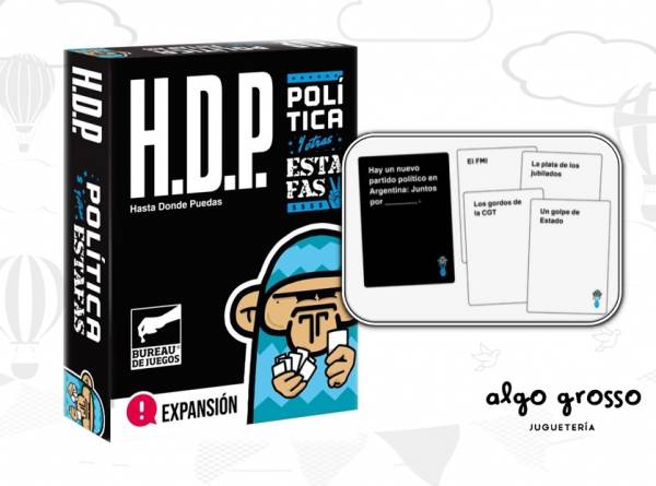 H.D.P.(HASTA DONDE PUEDAS) EXPANSION POLITICA Y ESTAFAS art.HDPPOL