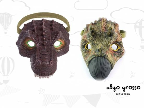MASCARA DINOSAURIO PVC art.NT-201