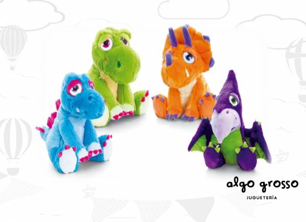 DINOSAURIOS HUGASAURUS PELUCHE SURTIDOS art.SF0858