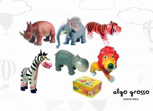 ANIMAL DE LA SELVA CARICATURA PVC art.WC-2616