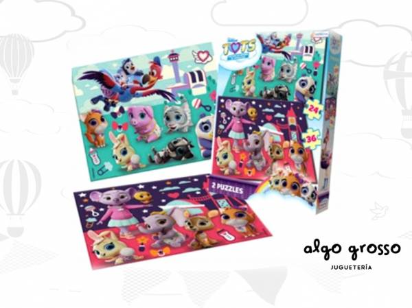 2 PUZZLES DE TOYS 24 Y 36 PIEZAS art.DTO01131