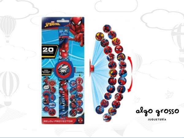 RELOJ SPIDERMAN PROYECTOR art.VSP03271