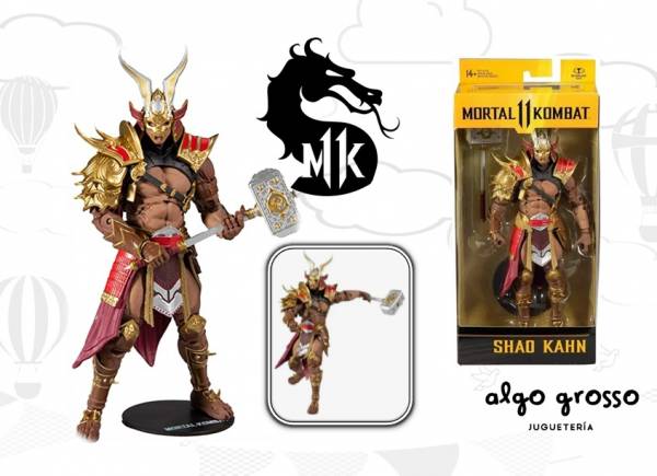 MORTAL KOMBAT SHAO KAHN 20CM COLECCION art.11035