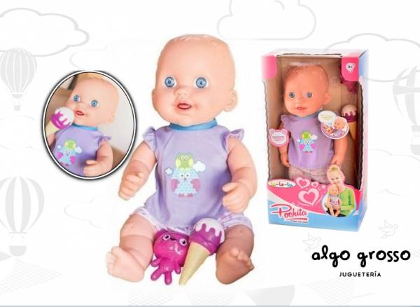 POCHITA TOMA HELADO MUÑECA art.1541