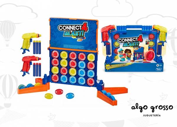 CONNECT 4 BLAST NERF JUEGO art.E9122