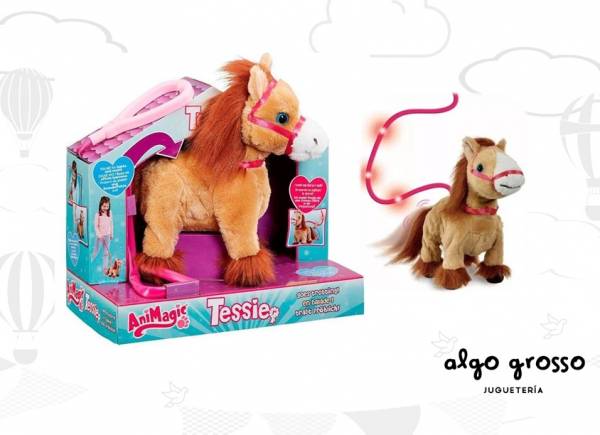 TESSIE CABALLO INTERACTIVO QUE CAMINA ANIMAGIC art.31239