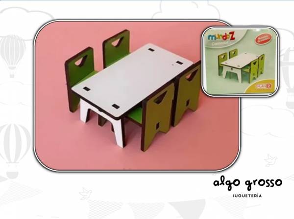 COMEDOR MUEBLES DE MADERA MUNDO Z  art.Z-COMEDOR