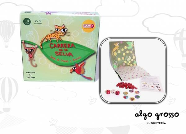CARRERA EN LA SELVA JUEGO DE SUMAS Y RESTAS art.91898
