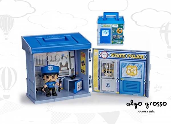 PINYPON ACTION ESCENARIO DE JUEGOS CON FIGURA art.15585