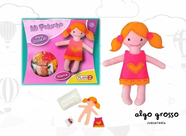 MI PELUCHE NENA PARA COSER art.LP-NENA