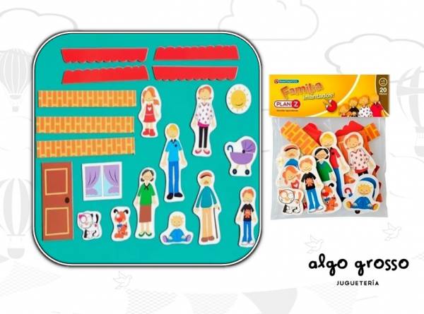 FAMILIA IMANTADA 20 PIEZAS art.90228
