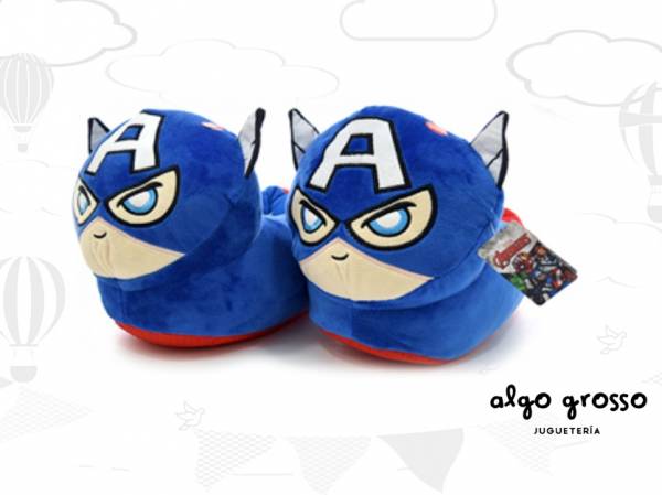 PANTUFLA CAPITAN AMERICA CON LUZ art.MV049