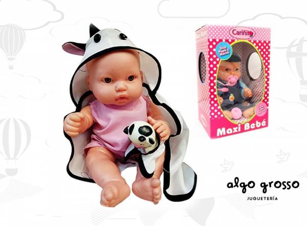 MAXI BEBE ANIMALITOS LLORA Y RIE art.880