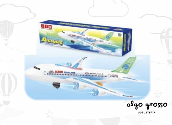 AVION AIRLINES LUZ SONIDO Y MOVIMIENTO art.F8443