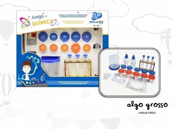 JUEGO DE QUIMICA MAS DE 50 EXPERIMENTOS art.JQ-555