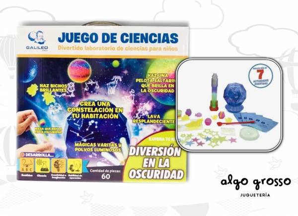 JUEGO DE CIENCIAS DIVERSION EN LA OSCURIDAD art.JC-1002