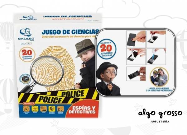 JUGO DE CIENCIAS ESPIAS Y DETECTIVES art.JCD-007