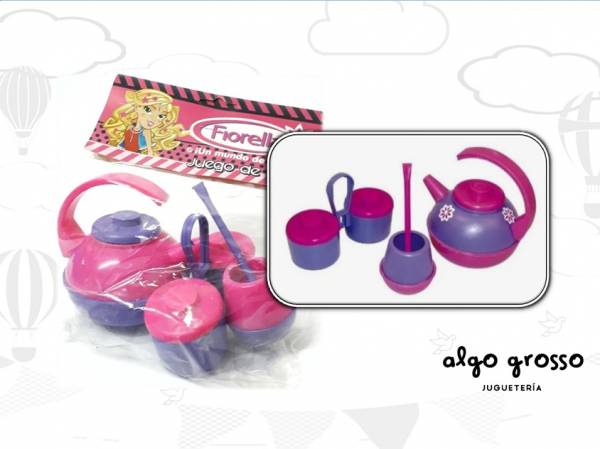 JUEGO DE MATE FIORELLA EN BOLSA art.56014