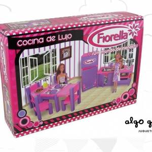 COCINA DE LUJO PARA MUÑECA FIORELLA art.80745