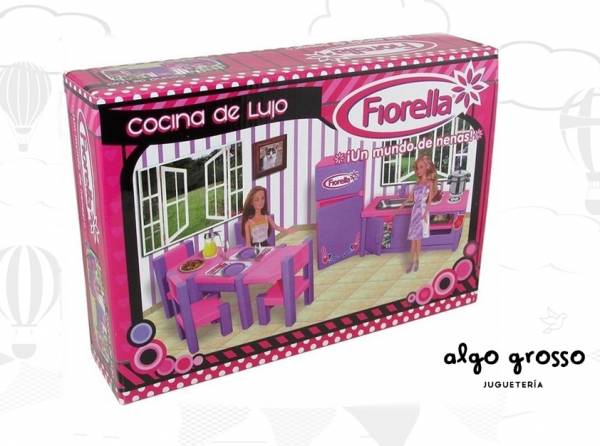 COCINA DE LUJO PARA MUÑECA FIORELLA art.80745