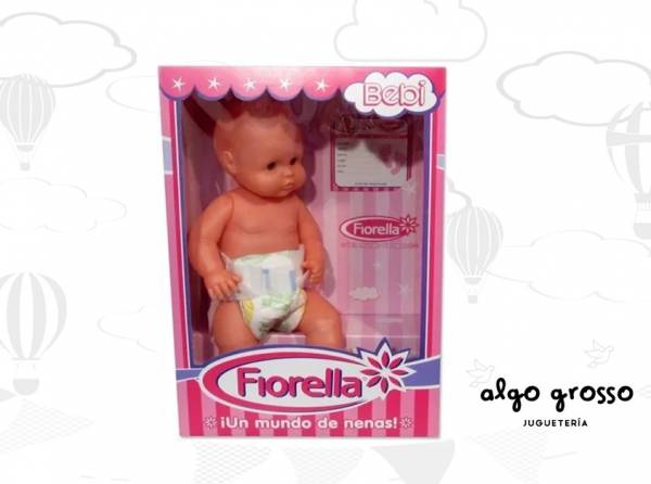 BEBE BEBI PLASTISOL CON PAÑAL art.99379