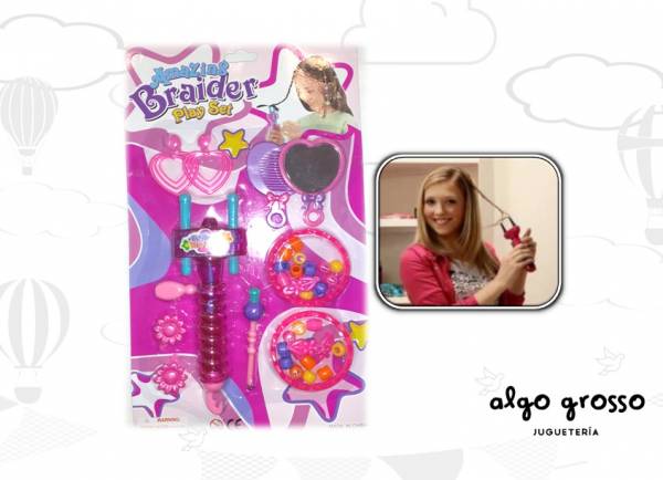SET AMAZING BRAIDER TRENZADOR +ACCESORIOS art.88964