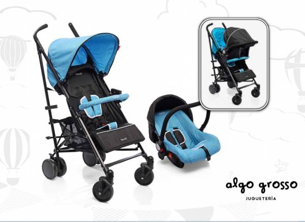 COCHE PARAGUAS +HUEVITO ONA TRAVEL SYSTEM  art.TS934