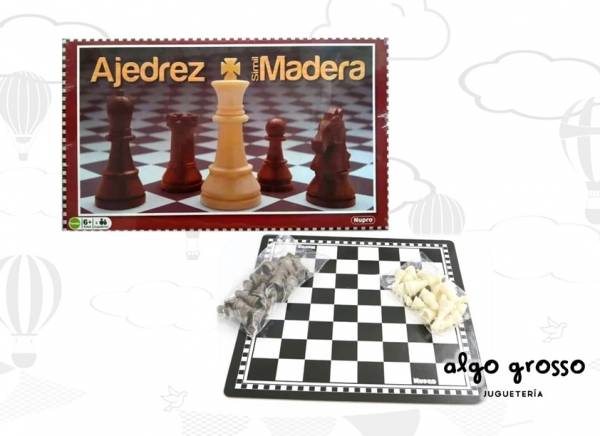 AJEDREZ SIMIL MADERA art.1033