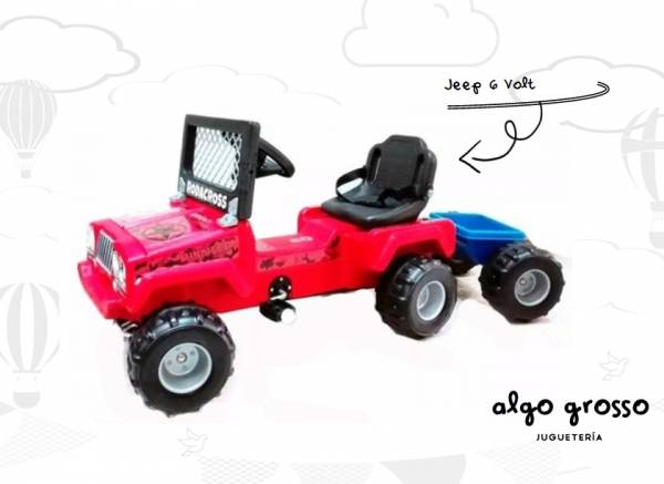 MINI JEEP A BATERIA 6VOLT art.AU035