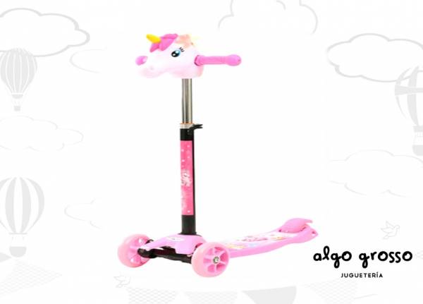 MONOPATIN SCOOTER UNICORNIO 3D art.39293/10111