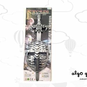 SET GUERRERO ESPADA Y ESCUDO SWORDS WEAPON art.50808