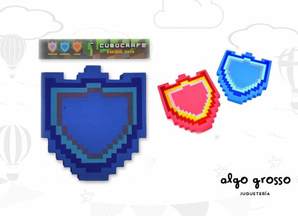 ESCUDO MINECRAFT art.MINE006