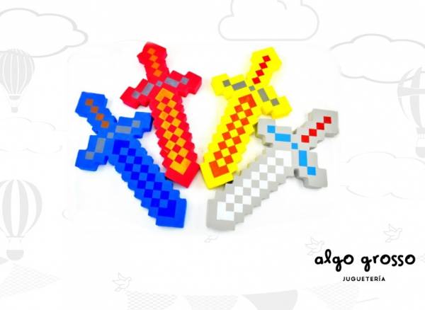 CUCHILLO MINECRAFT CHICO art.MINE003