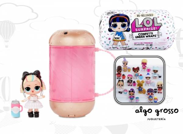L.O.L. SURPRISE CAPSULA UNDER WRAPS CONFETTI art.571469
