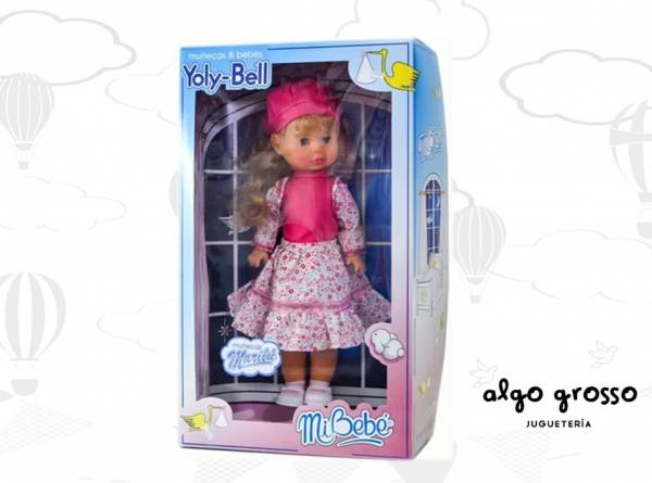 MARILU MUÑECA OJOS MOVILES MIDE 50CM art.395